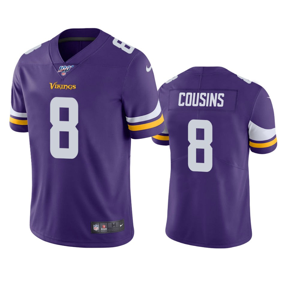 Minnesota Vikings Kirk Cousins Nike Purple