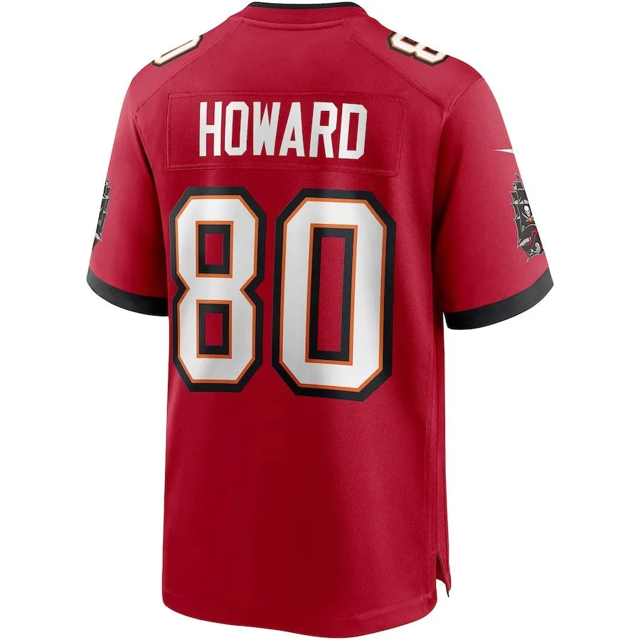 Men’s Tampa Bay Buccaneers O.J. Howard #80 Red Player Game Jersey