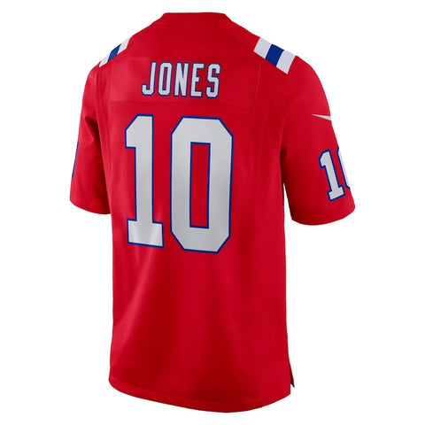 Men’s New England Patriots Mac Jones Red 2021 NFL Jersey