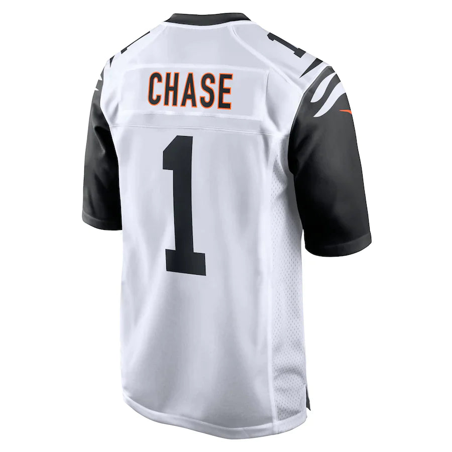 Men’s Cincinnati Bengals Ja’Marr Chase Nike White Alternate
