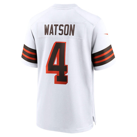 Men’s Cleveland Browns Deshaun Watson Nike White Jersey