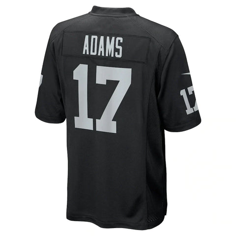Men’s Las Vegas Raiders Davante Adams Nike Black Game Jersey