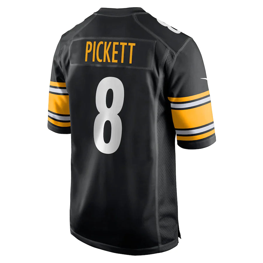 Men’s Pittsburgh Steelers Kenny Pickett Nike Black 2022 Jersey