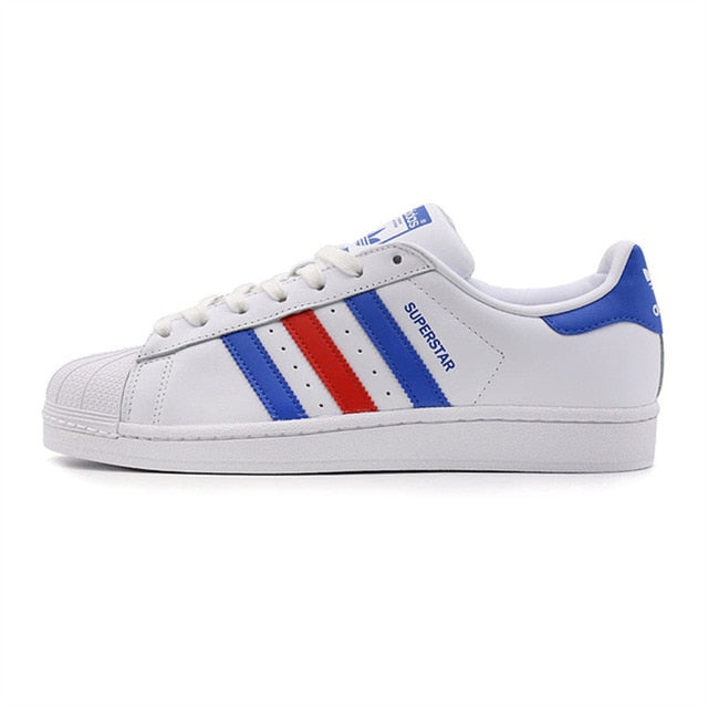 New Arrival Authentic Adidas Originals SUPERSTAR Breathable Women's And Men's Skateboarding Shoes Sports Sneakers Good Quality