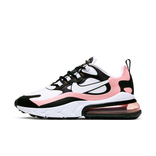 Nike Air Max 270 React Running Shoes for Women Air Cushion Outdoor Sports Sneakers Comfortable AT6174-002