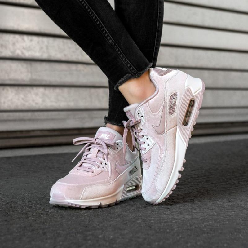 Original NIKE AIR MAX 90 LX Women's Running Shoes Sport Outdoor Sneakers Lace-up Durable  Athletic Designer Footwear New Arrival