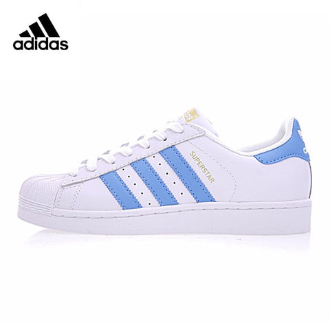 Original New Arrival Authentic Adidas SUPERSTAR Gold Standard Clover Men and Women Skateboarding Shoes Sneakers