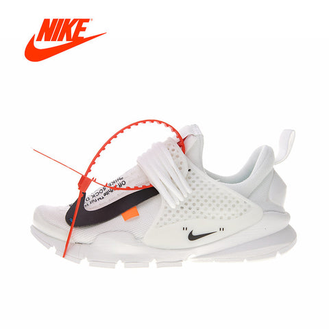Original footwear winter athletic Off-White x Nike La Nike Sock Dart Women's Breathable Running Shoes Sport Sneakers 819686-058