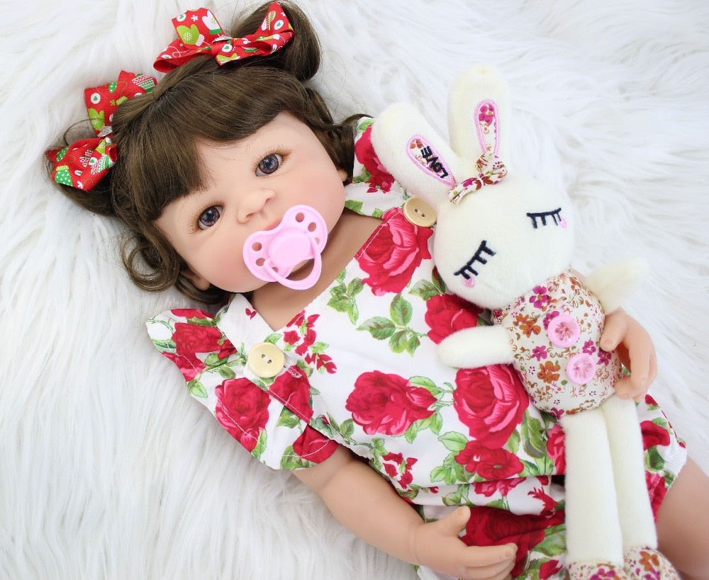 Reborn Baby Doll Toy For Girl Vinyl Newborn Princess