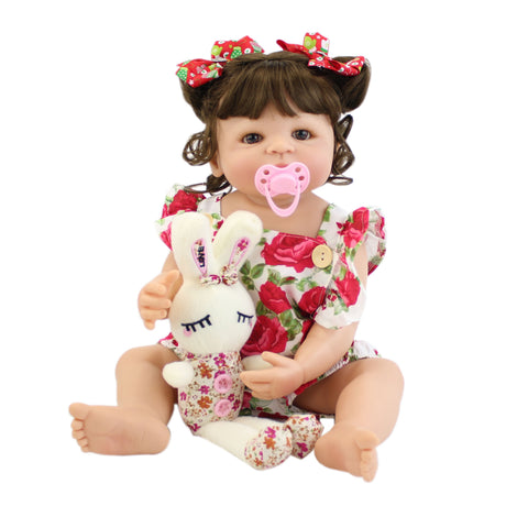 Reborn Baby Doll Toy For Girl Vinyl Newborn Princess