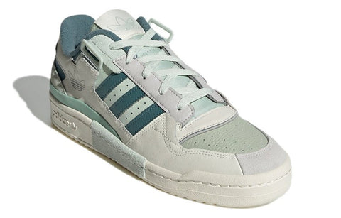 Adidas Forum Exhibit Low Shoes 'Off White Cloud White Core Black' GX4548 - TJ Outlet