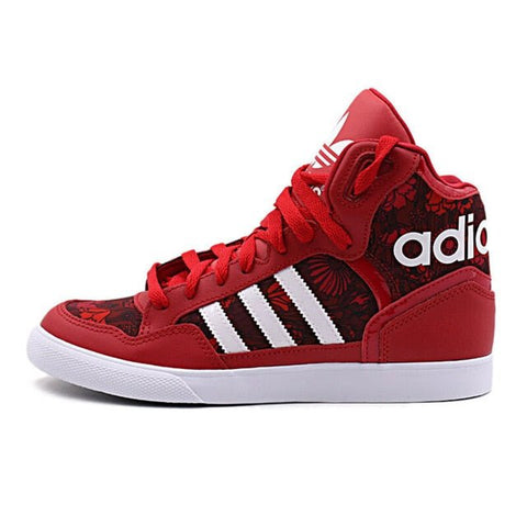 Adidas Originals Series Red Women Sneakers Breathable Leather Trainers Classic Lace-up High Adidas Women Sports Shoes - TJ Outlet