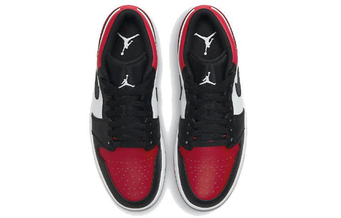 Air Jordan 1 Low 'Bred Toe' 553558-612 - TJ Outlet
