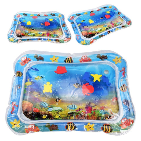 Baby Water Mat Inflatable Cushion Infant Toddler Water Play Mat for Children Early Education Developing Baby Toy Summer Toys - TJ Outlet