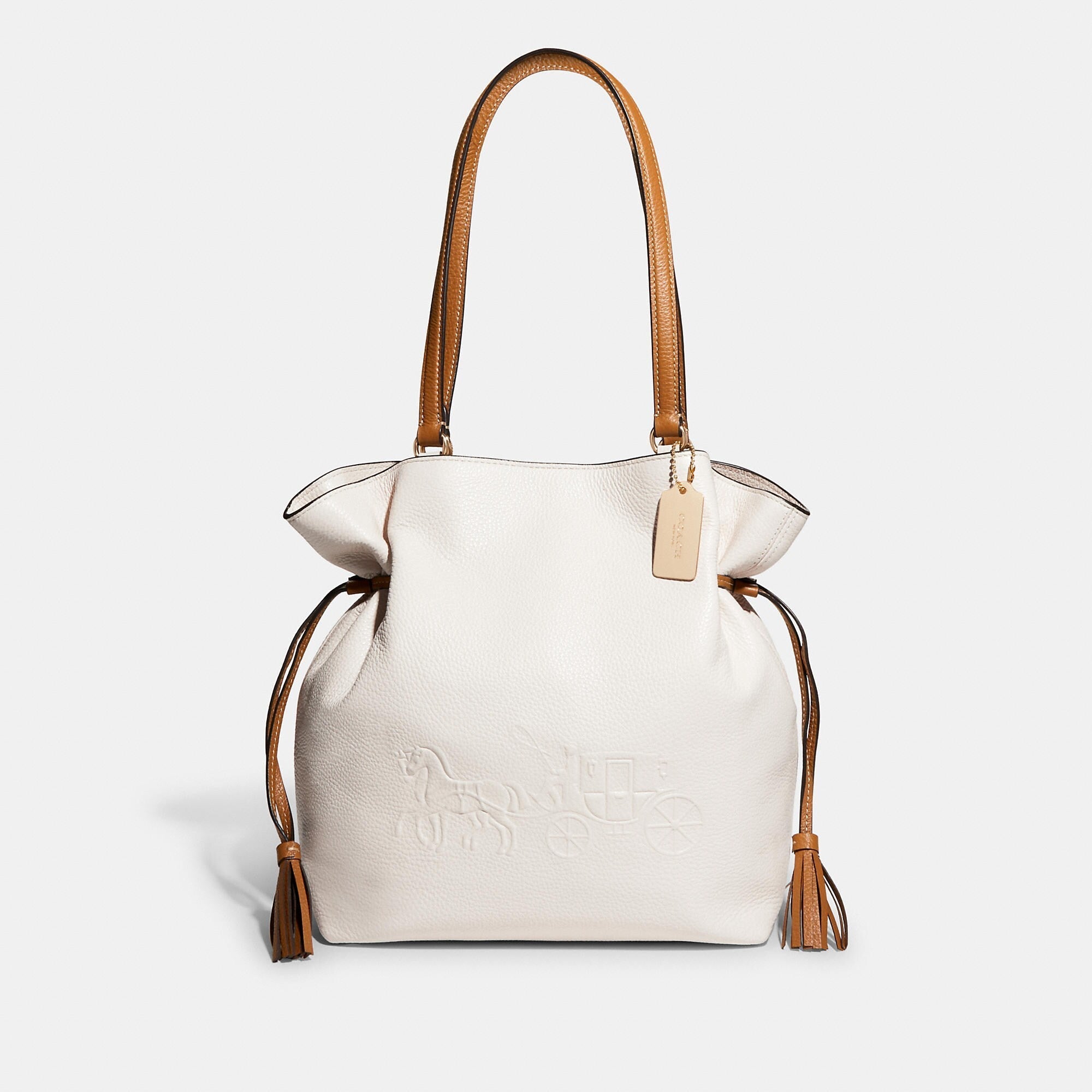 Coach Outlet Andy Tote With Horse And Carriage - TJ Outlet