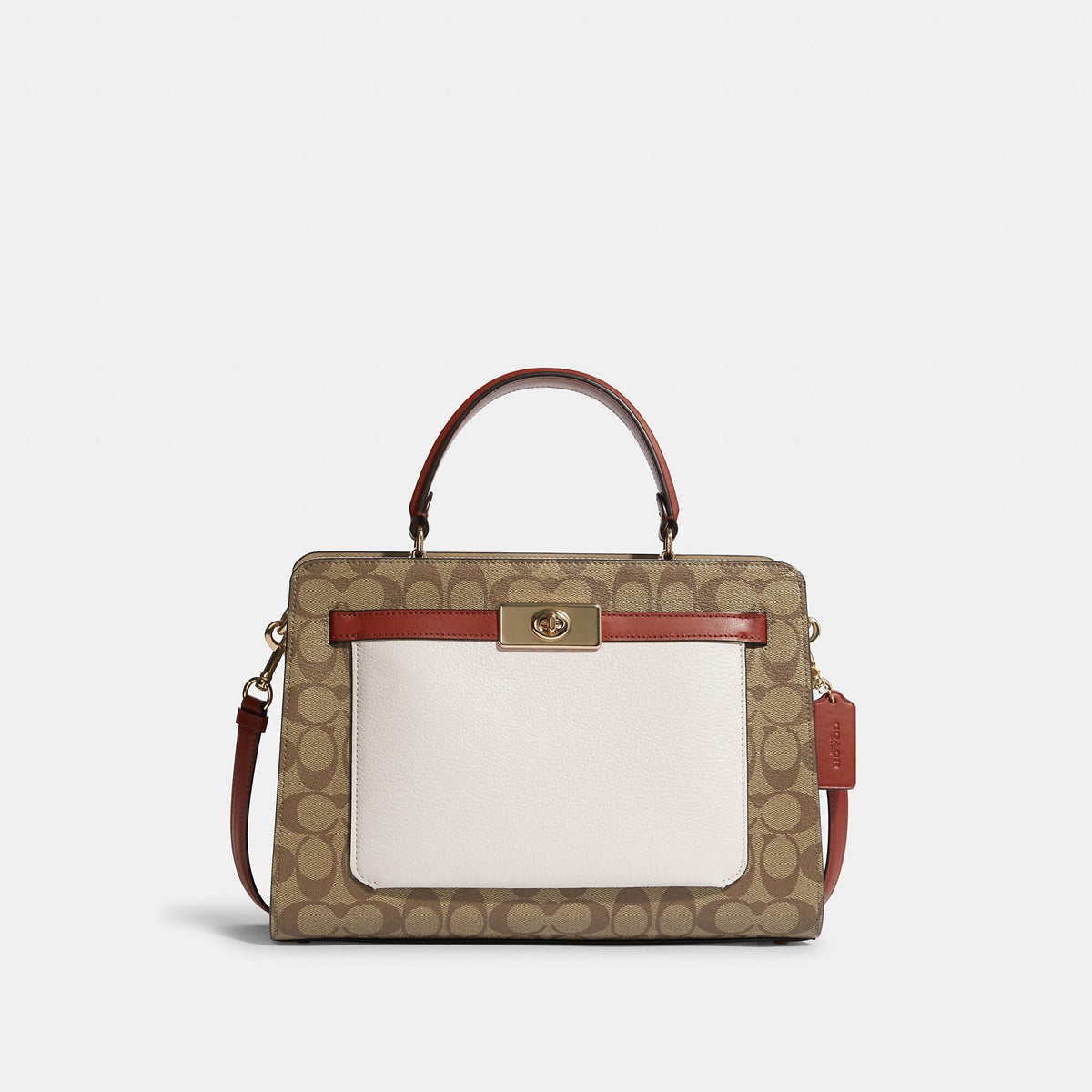 Coach Outlet Lane Carryall In Colorblock Signature Canvas - TJ Outlet