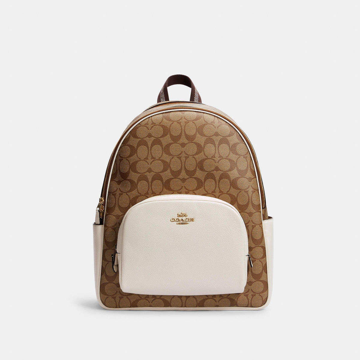 Coach Outlet Large Court Backpack In Signature Canvas - TJ Outlet