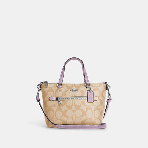 Coach Outlet Mini Gallery Crossbody In Signature Canvas - TJ Outlet