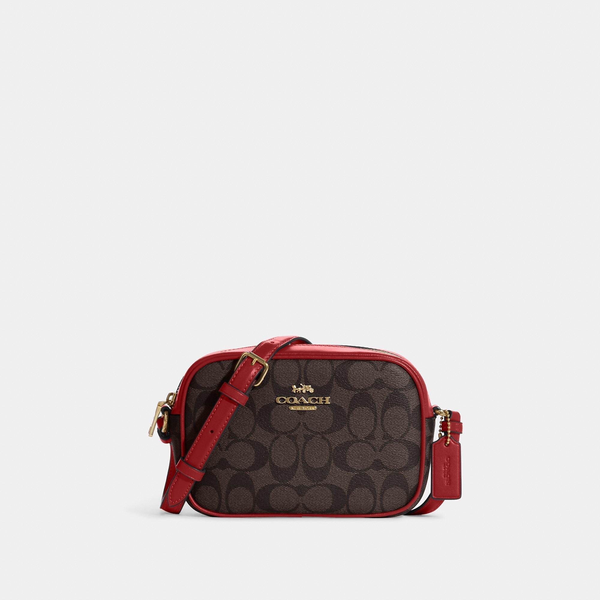 Coach Outlet Mini Jamie Camera Bag In Signature Canvas - TJ Outlet