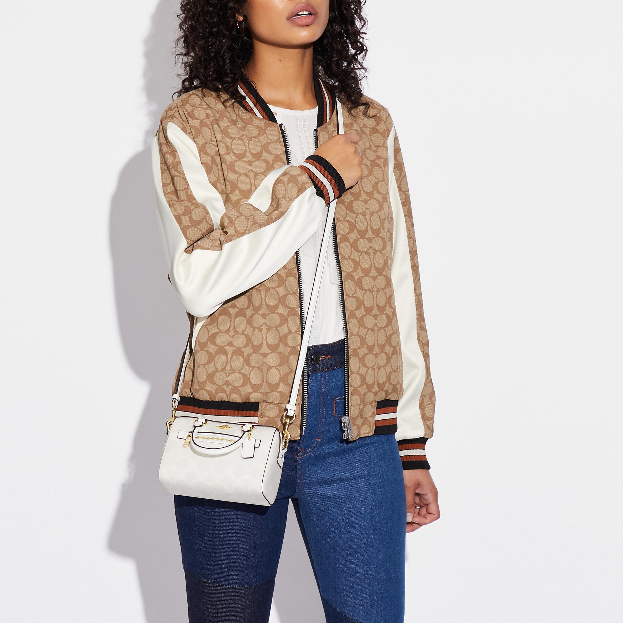 Coach Outlet Mini Rowan Crossbody In Signature Canvas - TJ Outlet