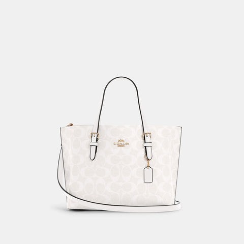 Coach Outlet Mollie Tote 25 In Signature Canvas - TJ Outlet