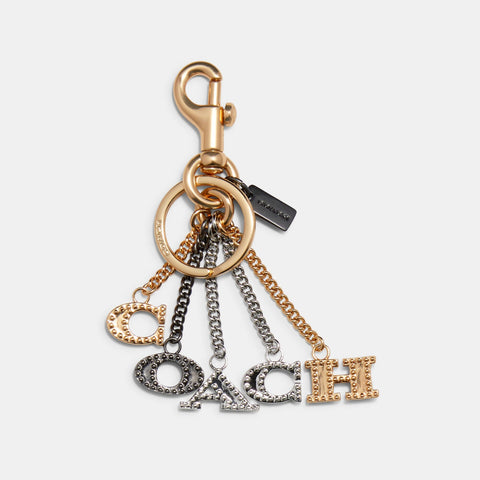 Coach Outlet Perforated Coach Bag Charm - TJ Outlet