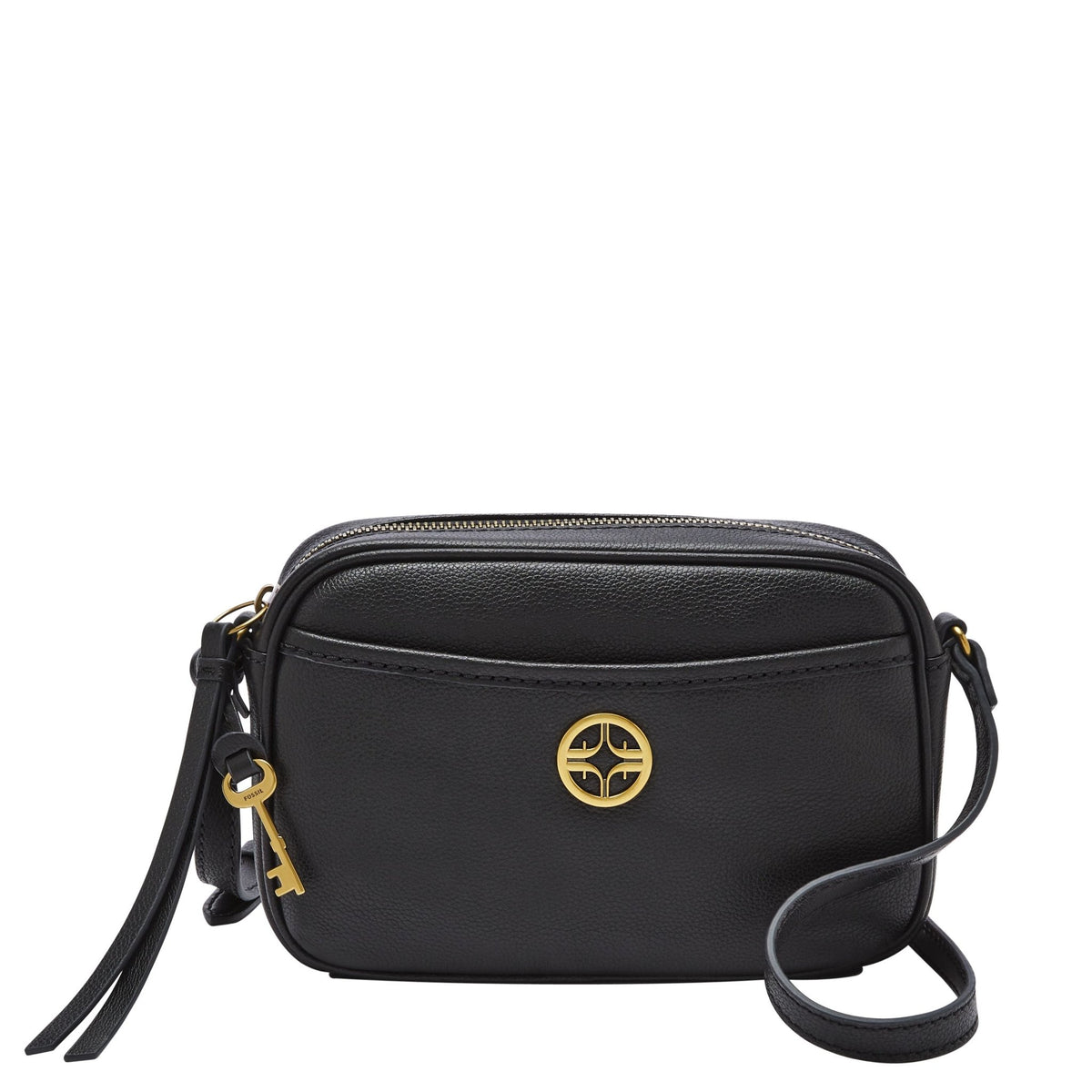 Fossil Women's Brennon Leather Camera Bag - TJ Outlet