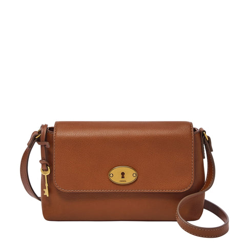 Fossil Women's Gabriella Leather Small Flap Crossbody - TJ Outlet