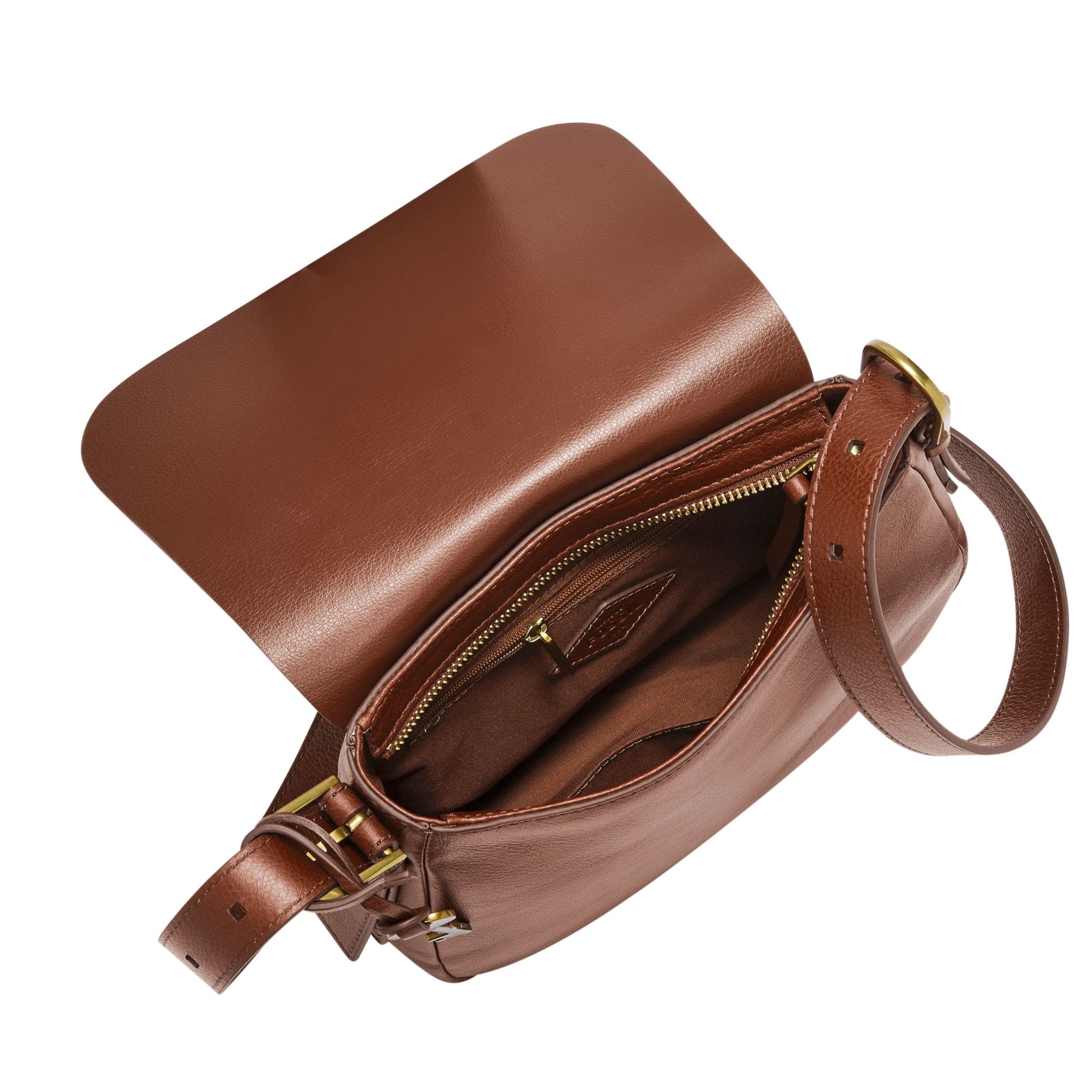 Fossil Women's Harper Eco Leather Crossbody - TJ Outlet