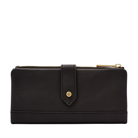 Fossil Women's Lainie Leather Clutch - TJ Outlet