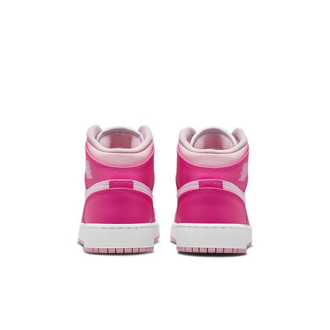 (GS) Air Jordan 1 Mid 'Fierce Pink' FD8780-116 - TJ Outlet