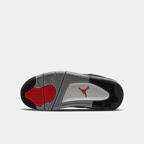 GS Air Jordan 4 Retro - 'Black Canvas' - TJ Outlet