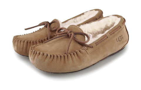 Kids UGG DAKOTA Sports Casual Shoes 'Brown Yellow' 5296K-CHE - TJ Outlet