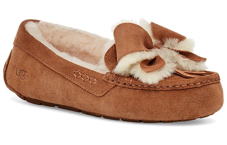 (WMNS) UGG ANSLEY Sports Casual Shoes 'Chestnut Brown' 1113470-CHE - TJ Outlet