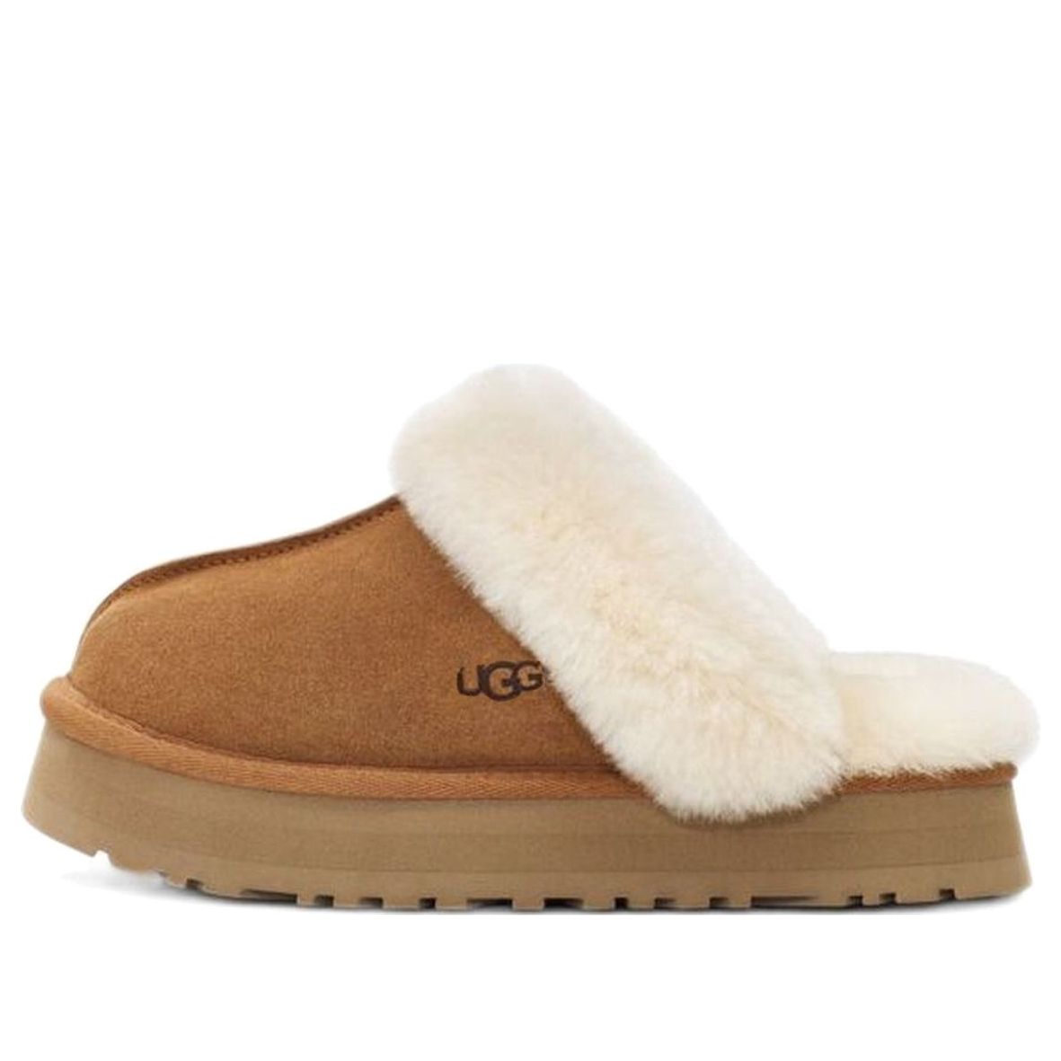 (WMNS) UGG Disquette Brown Slippers 1122550-CHE - TJ Outlet