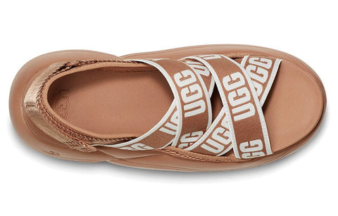 (WMNS) UGG LA Cloud Collection Sports sandals 'Brown' 1110090-PUTT - TJ Outlet